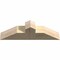 Ekena Millwork Portland Rough Sawn Timber Gable Bracket, Douglas Fir, 36"W x 10"H x 6"D x 6"F, 7/12 Pitch GBW036X10X0606POR00RDF - alternate 2